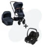 Easywalker Harvey 3 Sapphire Blue + Maxi-Cosi Cabriofix I-Size Essential Black