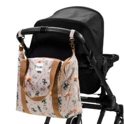 Elodie Details Elodie Luiertas Soft Shell 2 Elodie Details Elodie Luiertas Soft Shell -Babyproducten Verkoopwinkel elodie details changing bag luiertas soft shell meadow blossom 3
