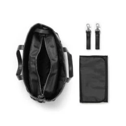 Elodie Details Elodie Luiertas Braided -Babyproducten Verkoopwinkel elodie details luiertas changing bag braided black 3