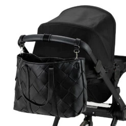 Elodie Details Elodie Luiertas Braided -Babyproducten Verkoopwinkel elodie details luiertas changing bag braided black 4