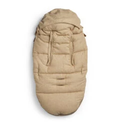 Elodie Details ElodieWollen Voetenzak -Babyproducten Verkoopwinkel elodie details wollen voetenzak wool footmuff pure khaki 3