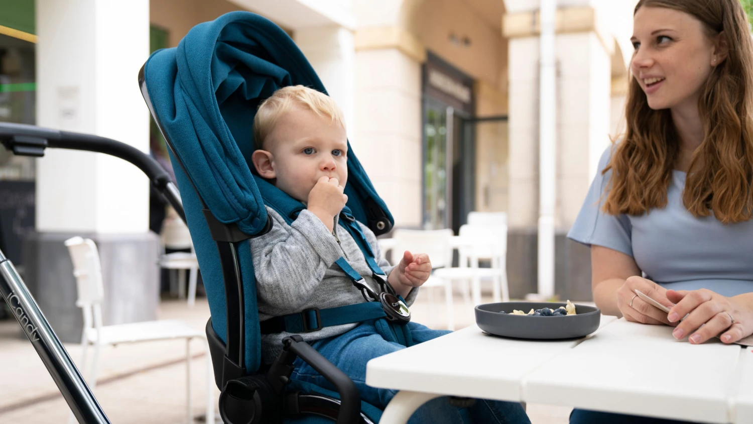 ICandy Core Atlantis Blue -Babyproducten Verkoopwinkel icandy core 22 atlantis blue roll up and dine 1 scaled