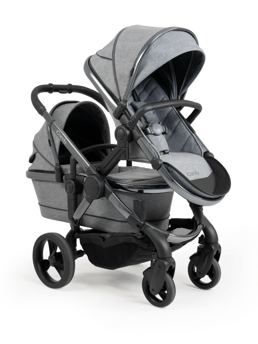 iCandy Peach Duo ICandy Peach Duo -Babyproducten Verkoopwinkel icandy peach duo phantom light grey check 1