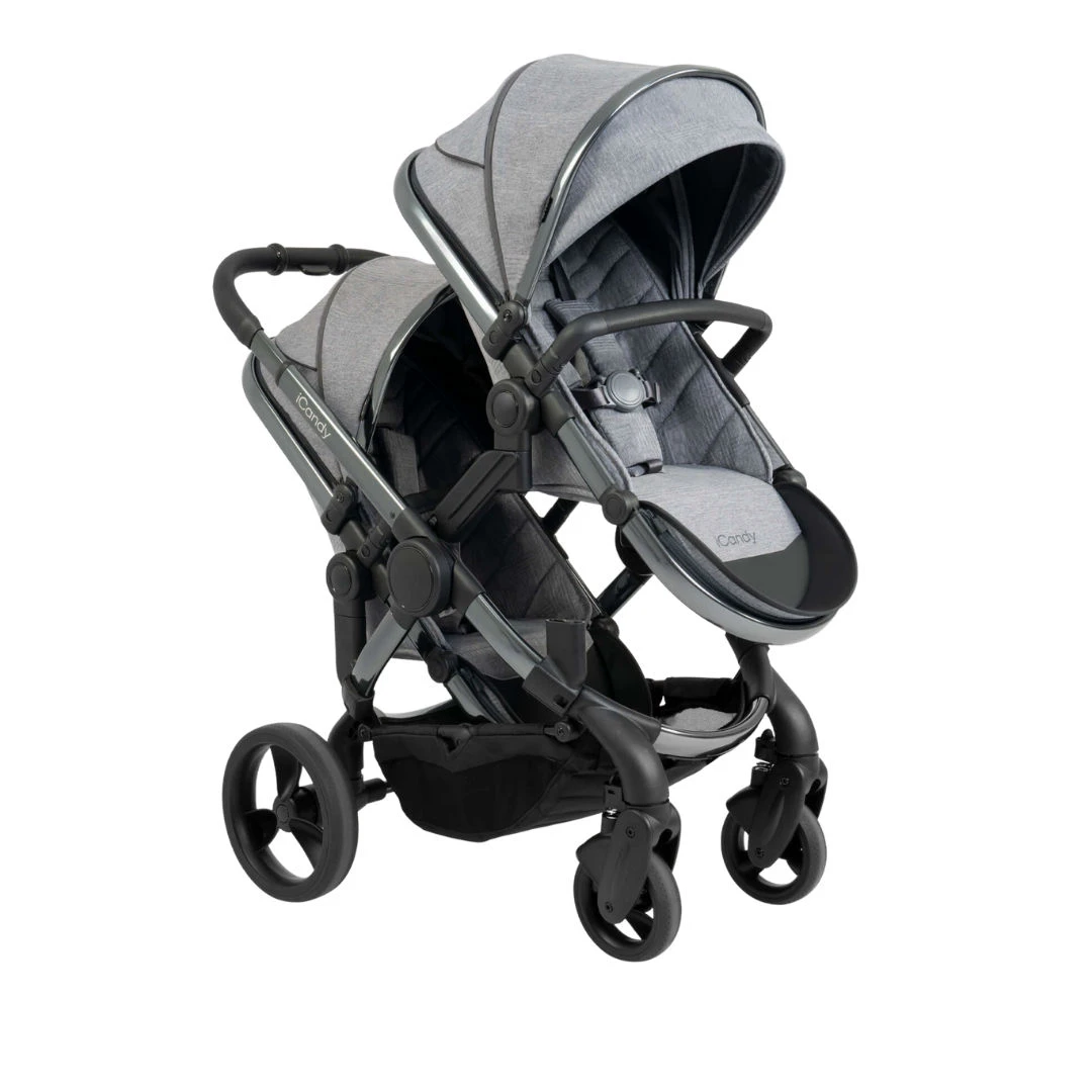 iCandy Peach Duo ICandy Peach Duo -Babyproducten Verkoopwinkel icandy peach duo phantom light grey check 2