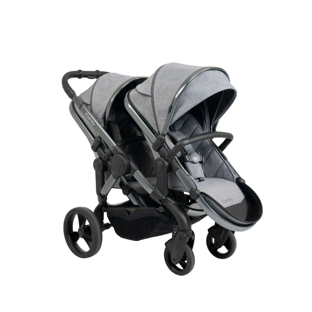 iCandy Peach Duo ICandy Peach Duo -Babyproducten Verkoopwinkel icandy peach duo phantom light grey check 3