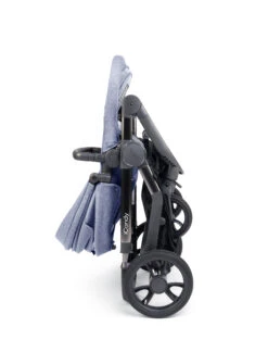 ICandy Orange 3 Mist Blue Marble -Babyproducten Verkoopwinkel icandyorangemistblueprofilechassissufolded 1 1