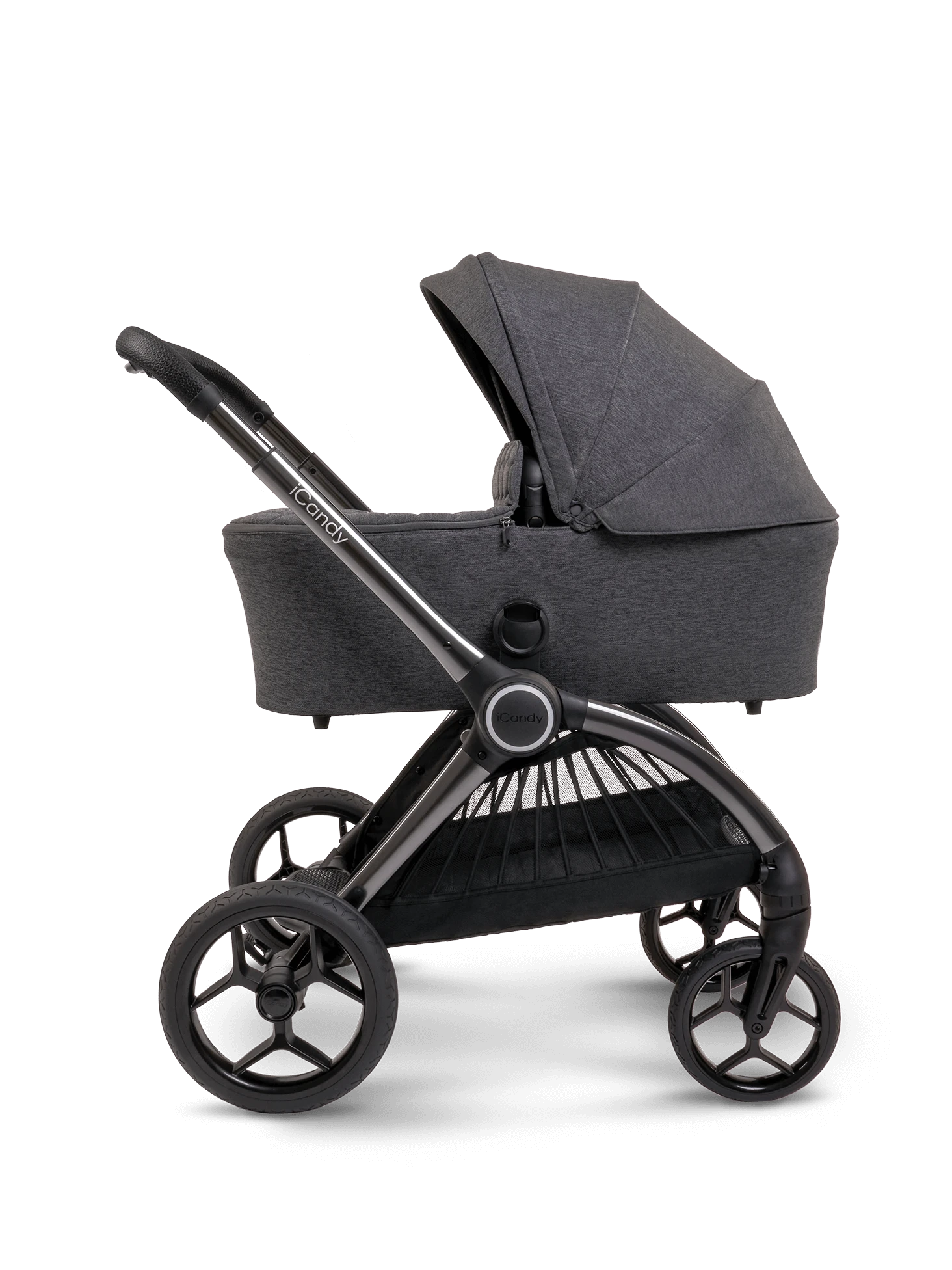 ICandy Core Dark Grey -Babyproducten Verkoopwinkel image 2 supporting icandy core dark grey phantom profile cc pf 1