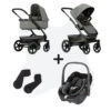 Joolz Geo 3 Sage Green + Adapters + Maxi-Cosi Pebble 360