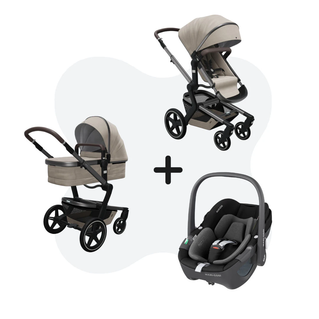 Joolz Day + Timeless Taupe + Maxi-Cosi Pebble 360 i-Size Essential Black Joolz Day + Timeless Taupe + Maxi-Cosi Pebble 360 I-Size Essential Black -Babyproducten Verkoopwinkel joolz day timeless taupe maxi cosi pebble 360