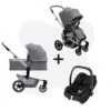 Joolz Hub Plus Gorgeous Grey + Maxi-Cosi Cabriofix I-Size Essential Black