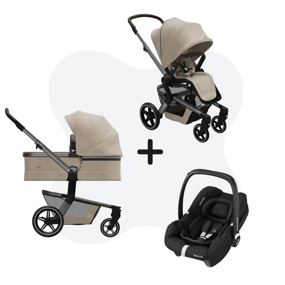 Joolz Hub Plus Timeless Taupe + Maxi-Cosi Cabriofix I-Size Essential Black -Babyproducten Verkoopwinkel joolz hub pakketdeal timeless taupe maxi cosi cabriofix i size black