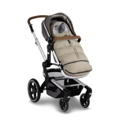 Joolz Puffer Voetenzak -Babyproducten Verkoopwinkel joolz puffer footmuff taupe 2 full 1