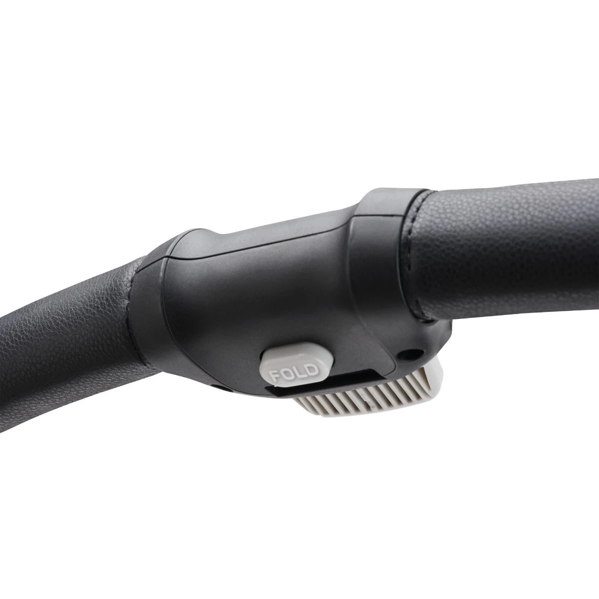 Bugaboo Fox 5 Graphite - Midnight Black - Midnight Black Bugaboo Fox 5 Graphite - Midnight Black - Midnight Black -Babyproducten Verkoopwinkel large jpg 100192002 fox5 gra one hand folding button detail 1