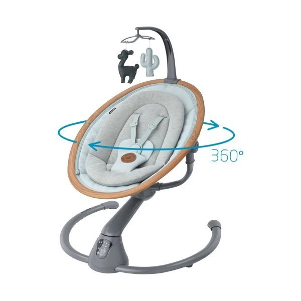 Maxi-Cosi Cassia Elektrische Wipstoel Maxi-Cosi Cassia Elektrische Wipstoel -Babyproducten Verkoopwinkel maxi cosi cassia wipstoel essential grey 2