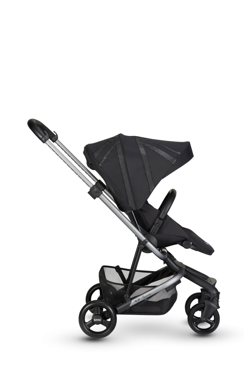 Easywalker MINI Compleet Easywalker MINI Compleet -Babyproducten Verkoopwinkel mini stroller oxford black bumper bar on frame 2