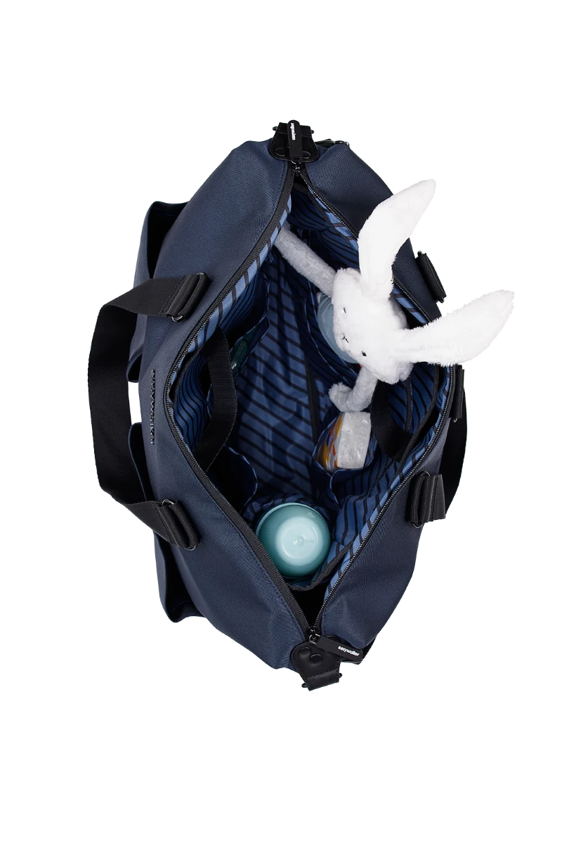 Easywalker Verzorgingstas Easywalker Verzorgingstas -Babyproducten Verkoopwinkel nursery bag sapphire blue inside with props