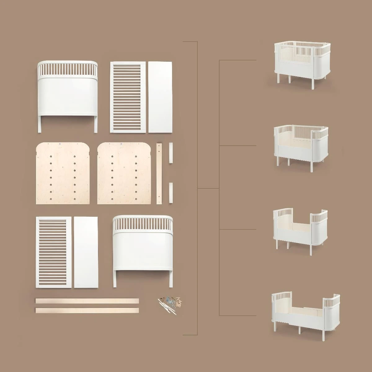 Sebra ledikant meegroeibed Baby & Junior Sebra Ledikant Meegroeibed Baby & Junior -Babyproducten Verkoopwinkel onderdelen 6