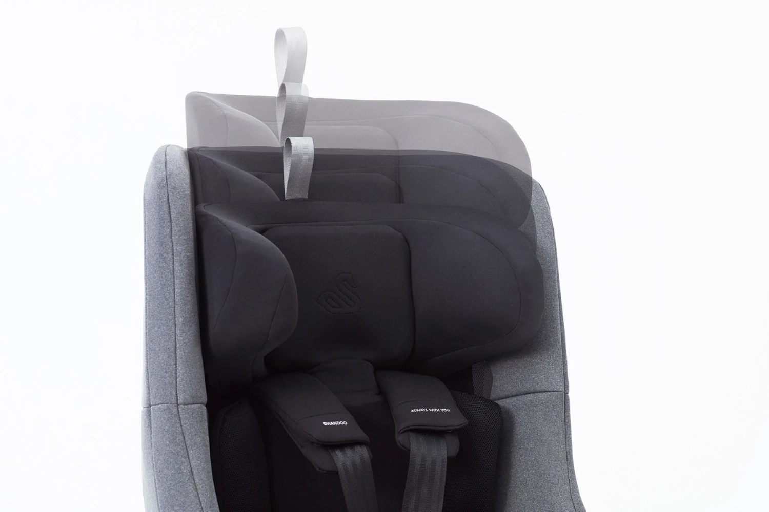 Swandoo Marie 3 Swandoo Marie 3 -Babyproducten Verkoopwinkel swa marie 1 detail headrest 3positions grey