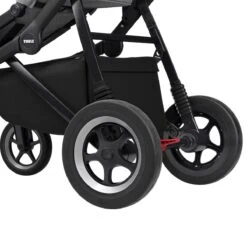 Thule Sleek Compleet -Babyproducten Verkoopwinkel thule sleek grey melange on black compleet 7